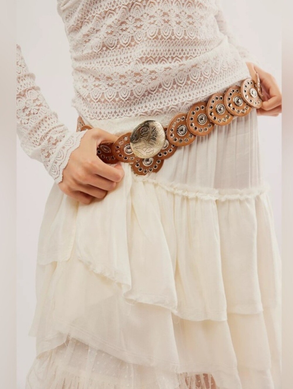 FREE PEOPLE Follow Your Arrow Belt- $98 Still On Website